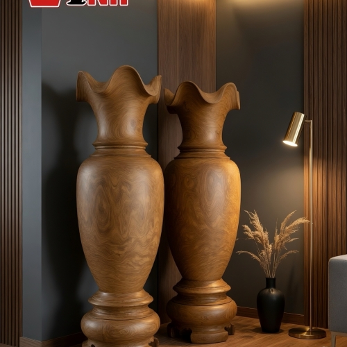 Lục Bình Gỗ Cẩm Vàng