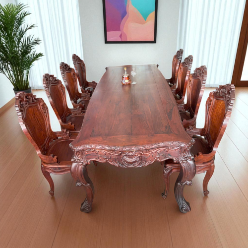 Bàn Ăn Louis Và 10 Ghế Louis