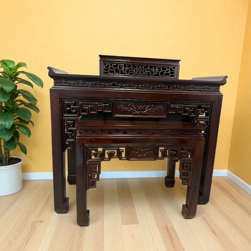 Án Thờ Truyện 3 Món – Gỗ Muồng