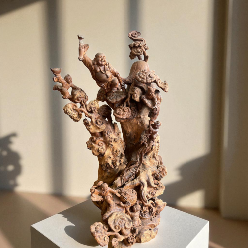 Tác Phẩm Di Lặc Du Xuân 