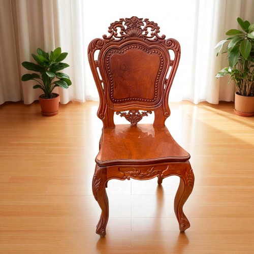 Ghế Hoa Hồng Chuỗi Ngọc Trai