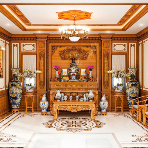 THIẾT KẾ PHÒNG THỜ