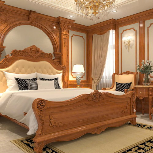 Thiết Kế Phòng Ngủ Nữ Hoàng 