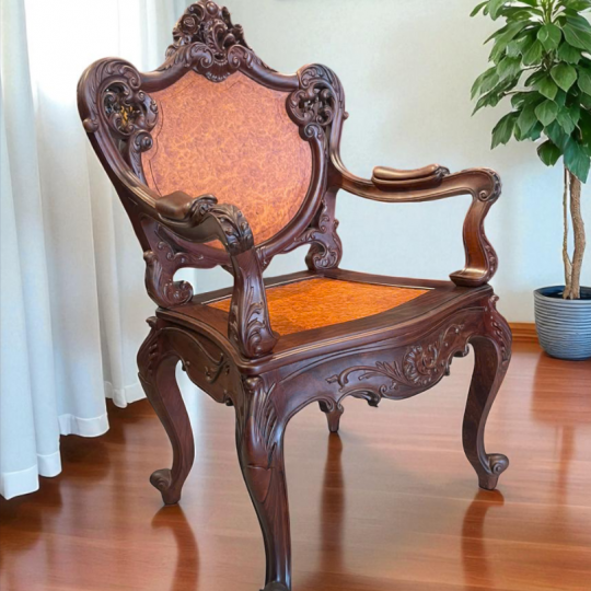 Bộ Louis 9 Món VIP Cẩm Lai - Nu Gõ Đỏ