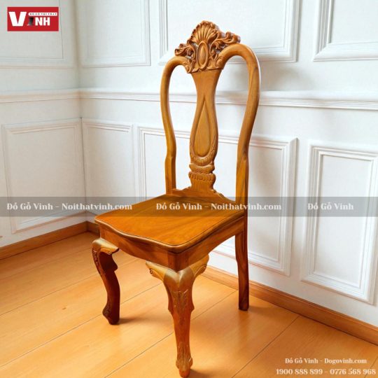 Bàn Ăn HCN 8 Ghế Louis Giọt Nước 
